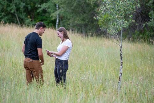 Damon proposing to Elisabeth